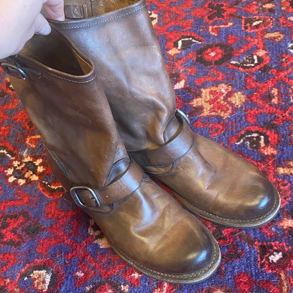 Frye Brown Leather Boots